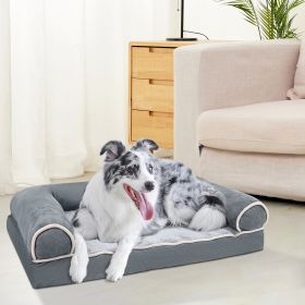 Dog Bed Pet Bed Sofa Dog Couch Pet Cushion Carpet Mattress with Washable and Removable Cover for Medium Large Dogs (size: Xl)