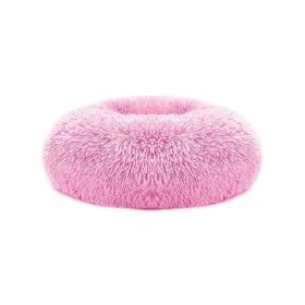 Soft Warm Puppy Cat Bed Dog Cozy Nest for S/M Dog (Color: Pink, size: O/S)