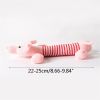 1PC Pet Chewing Toy Four-legged Long Pet Plush Squeaky Dog Toy Bite-Resistant Clean Dog Puppy Training Toy Pet Supplies