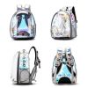 Cat bag Breathable Portable Pet Carrier Bag Outdoor Travel backpack for cat and dog Transparent Space pet Backpack