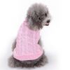 Dog Sweater Warm Pet Sweater Dog Sweaters for Small Dogs Medium Dogs Large Dogs Cute Knitted Classic Clothes Coat for Dog Puppy